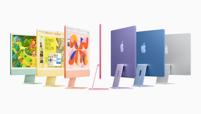 Apple Updates Its iMac Line with M4 Chip and 16GB RAM, Starting at $1,299.