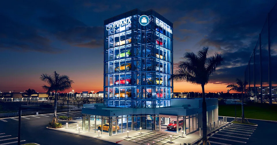 What caused Carvana Stock to Rise Slightly Today?